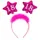 OEM Haarreif Polyester Pink/Rosa 18