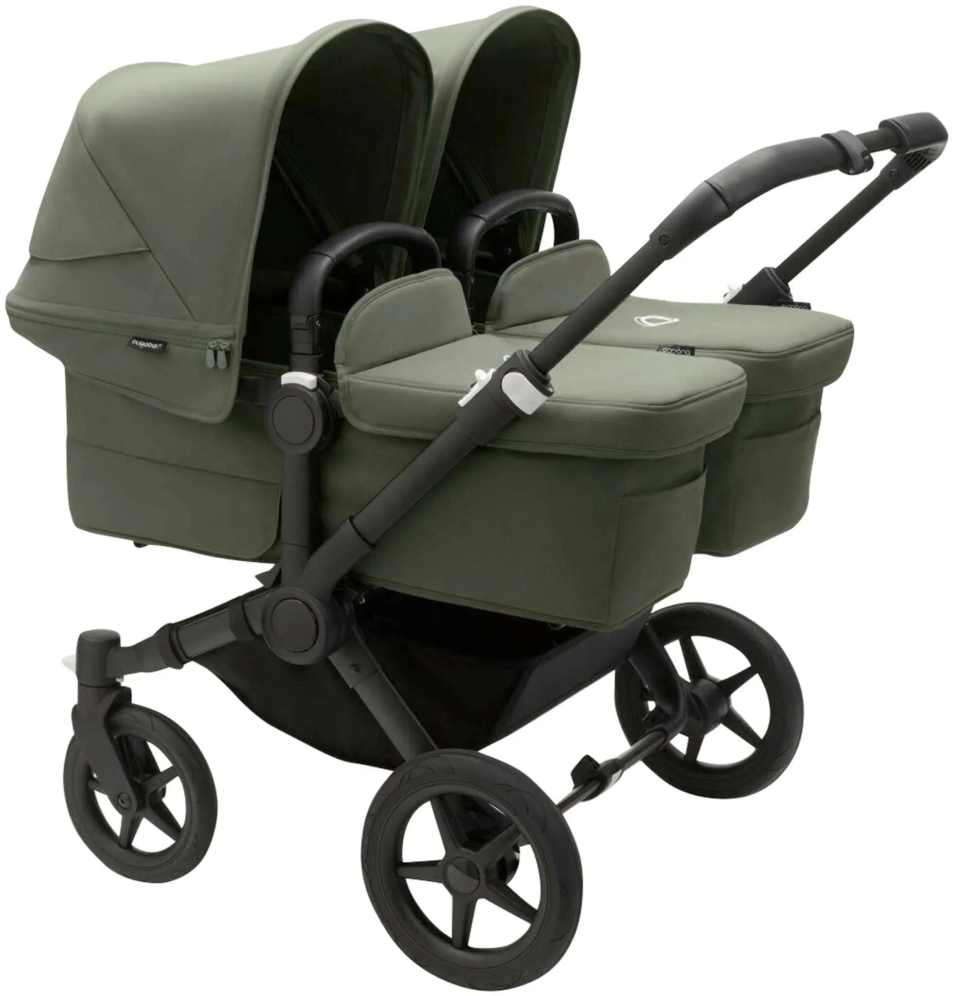 Bugaboo DONKEY 5 Zwillings- und Geschwisterwagen Bundle Twin, gruen