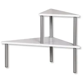 KESPER Küchenregal Eckregal 53 x 38 x 38 cm Weiß