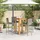 vidaXL Gartenbar-Set 5-tlg. Grau