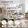 Homestyle4u Etagenbett 1898 90 x 200 cm Kiefer massiv weiß