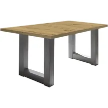 58 aufm Kessel Eila 140 x 90 x 75 cm grau/braun