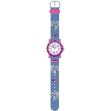 Scout 30 mm Quarz blau Armbanduhr