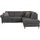 sit&more Ecksofa »Clio L-Form« wahlweise mit Bettfunktion und Bettkasten, inklusive Federkern grau