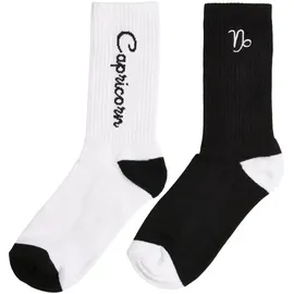 Mister Tee Zodiac 2-Pack Socken Schwarz 43-46