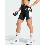 adidas Optime Essentials 3-Stripes Short Leggings black/white, (095A) 2XS5