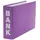 Livepac-Office Bankordner 140x250 mm Lila 3 St.