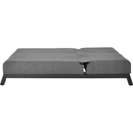 Home Deluxe Doppelliege VALENCIA 203 x 144 x 38 cm Schwarz/Anthrazit