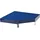 Nordwest Handel AG Eckdeckelement LOGS 260 H130xB540xT390mm blau RAL 5022 LOGS - Logs 260
