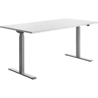 TOPSTAR E-Table Holz 160x80 grau/weiß