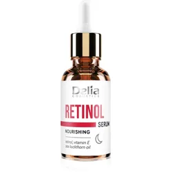 Delia Cosmetics Authentic Beauty Retinol nährendes Serum für die Nacht gegen Falten mit Retinol 30 ml