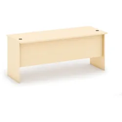 Schreibtisch MIRELLI gerade, Länge 1800 mm, Birke