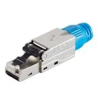 S/conn cat. 8.1 feldkonfektionierbarer Metall-Stecker