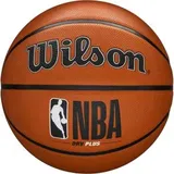 Wilson Basketball NBA DRV Plus, Silver brown