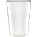 Melitta Glas-Set, Latte-Macchiato-Gläser, 2 Stück, Doppelwandig, Borosilikatglas, 200 ml, 212910