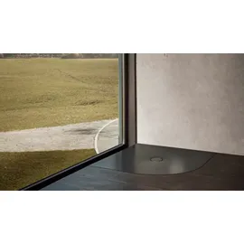Bette BetteFloor Corner Viertelkreis-Duschwanne, 900x900mm, 5421-430, Farbe: coffee