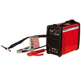 Holzmann Maschinen Schweißsystem Inverter Wig/TIG TISA 200 H110200003 Betriebsspannung 230V/50Hz