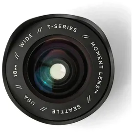 Moment Weitwinkelobjektiv 18mm schwarz