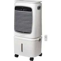 Sygonix Luftkühler 80 W (L x B x H) 400 x 300 x 850 mm Weiß LED-Display, mit Fernbedienung, Oszillierend, Timer