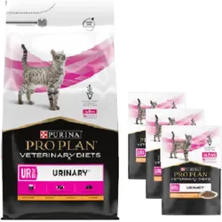 PURINA Veterinary PVD UR Urinary Cat 5kg + PURINA Veterinary 3x85g