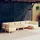 vidaXL Garten-Lounge-Set 7-tlg. creme Kiefer