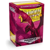 Dragon Shield Matte Sleeves Standard magenta, 100 Stück (AT-11026)