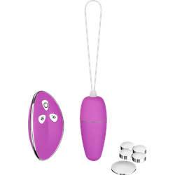 Vibro-Ei mit Funkfernbedienung, 6,3 cm, violett