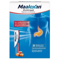 Maaloxan 25 mVal 20X10 ml