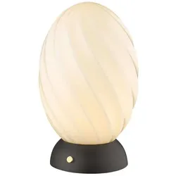 Halo Design - Twist Oval Tischleuchte Opal/Black