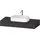 Duravit Konsole 1200x550x170mm, mit Ausschnitt mittig, QA4802080800000, Farbe: graphit supermatt