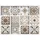 OTTO home Fliesenaufkleber Ornamente 12 Stück 15 cm x 15 cm selbstklebend