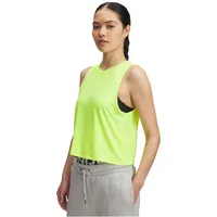 Under Armour Vanish Energy Crop Tank High Vis Yellow