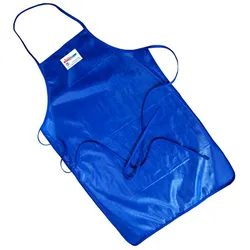 Gastronoble Burnguard Quicklean Nylon-Halterschürze blau