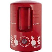 B-Safety TOP-ALARM Lokaler Feuer-Alarm, Sirene, Blitzlicht