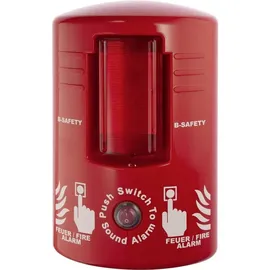 B-Safety TOP-ALARM Lokaler Feuer-Alarm, Sirene, Blitzlicht
