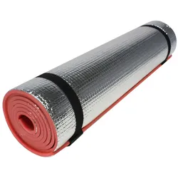Alu Campingmatte Isomatte Adventure 180 x 50 cm Rot