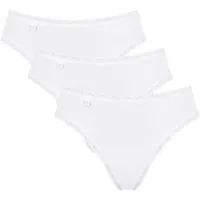 sloggi 24/7 Cotton Lace Tai Briefs 3P