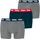 Everyday 3 Einheiten Grey Navy Red Combo XL