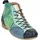 THINK! Damen GUAD2 chromfrei gegerbte nachhaltige Stiefelette, GREEN/KOMBI 9110