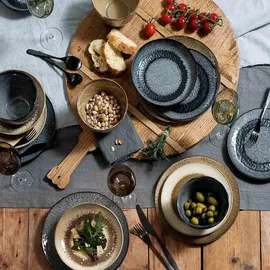 LEONARDO Matera Tellerset 12-tlg. anthrazit