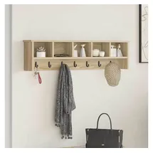 vidaXL Wandgarderobe Sonoma Eiche Beige