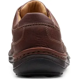 CLARKS Nature Three Derby Braun (Mahogany Leather), 41.5 EU