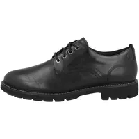 CLARKS Batcombe Tie Schuhe Black Leather 43