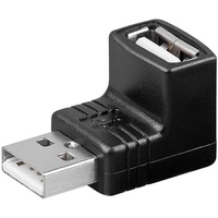 Goobay abgewinkelt USB-Adapter schwarz