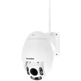 TechniSat Außenkamera 2 – Outdoor IP Kamera (Full-HD Überwachungskamera mit 4-Fach optischem Zoom, 60 m Nachtsicht, Schwenk-/Neigefunktion, IP65 wetterfest, WLAN/LAN, kompatibel mit FOSCAM App)