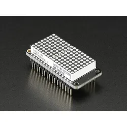 Adafruit 0.8 8x16 LED Matrix FeatherWing Display - Rot