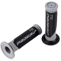 PROGRIP 732 Lenkergriffe 7/8 Zoll geschlossen, schwarz-grau