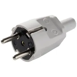 Martin Kaiser Kaiser 520/kws Schutzkontaktstecker PVC 250V Kalkweiß IP20