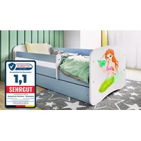 raumhirsch furniture Kinderbett Raumhirsch 80 x 180 cm Holzwerkstoff blau