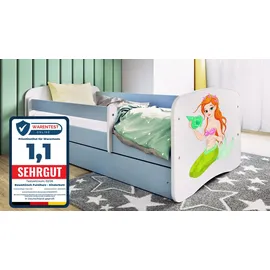 raumhirsch furniture Kinderbett Raumhirsch 80 x 180 cm Holzwerkstoff blau